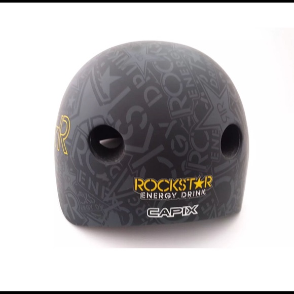 Capix Rockstar Energy Skateboarding/Biking Helmet - Picture 3 of 8